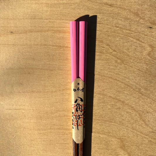 Kyoto Octagonal Chopsticks, Pink